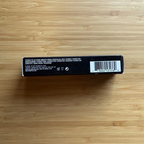 MAC Studio Fix 24-Hour Smooth Wear Concealer NW55 Rich Coffee Red Undertone NWB - Picture 5 of 10